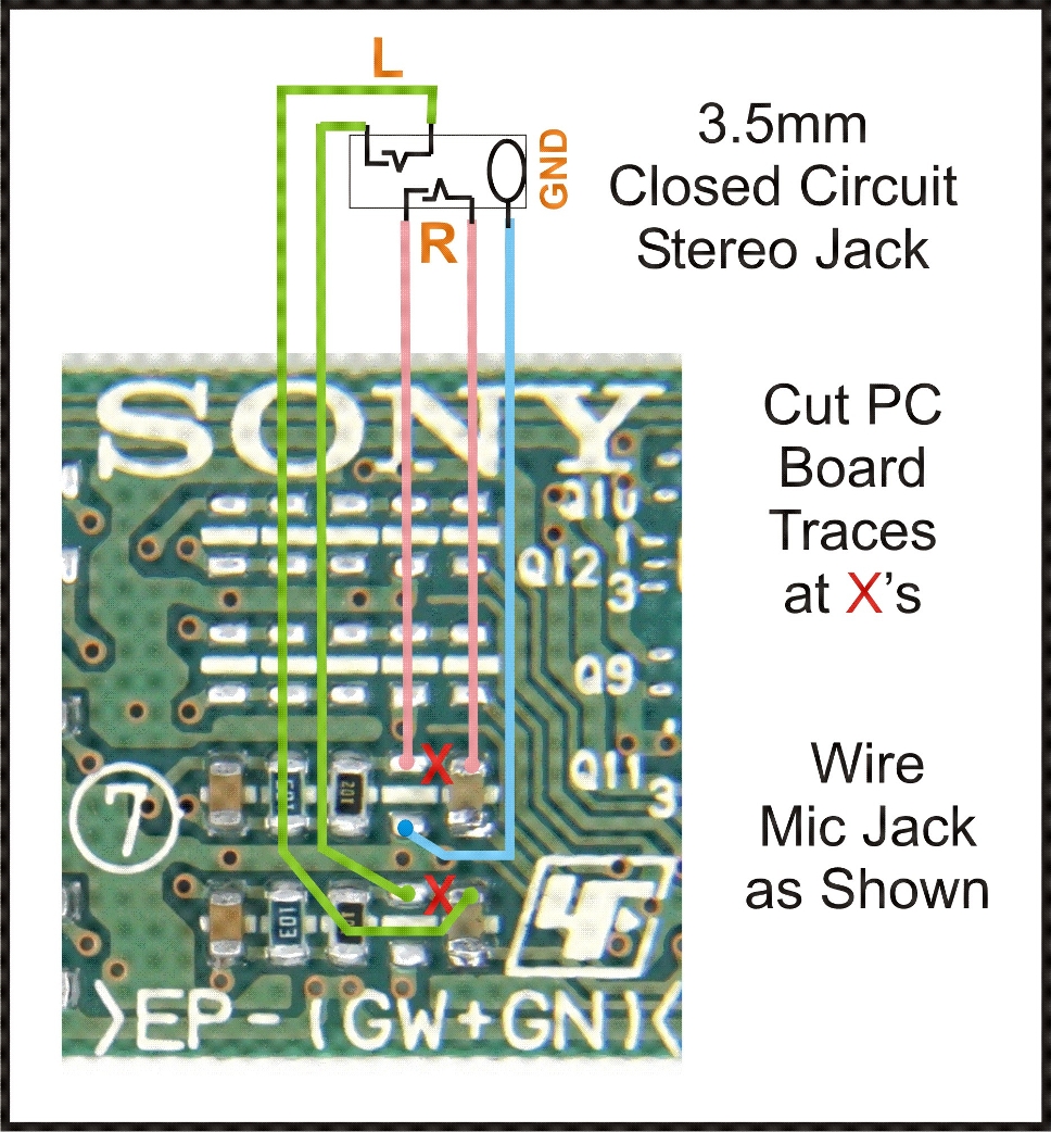 converting AIS to mic audio jack